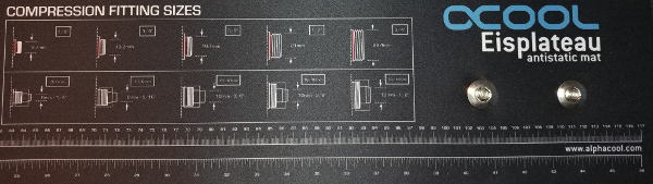 Compression Fitting Sizes  (Ruler cont.)